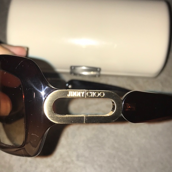 EUC Jimmy Choo Sunglasses brown ombré - Picture 2 of 7